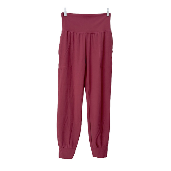 Athleta Berry Pink Salutation Jogger Pants - Picture 4 of 10